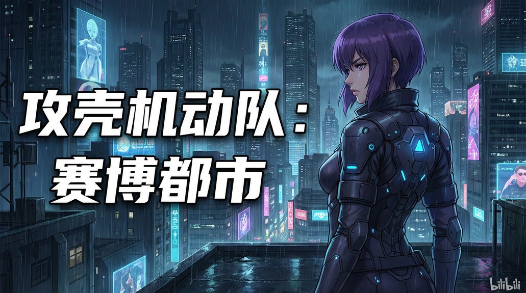 兄妹乱伦 - 攻壳机动队赛博朋克动漫